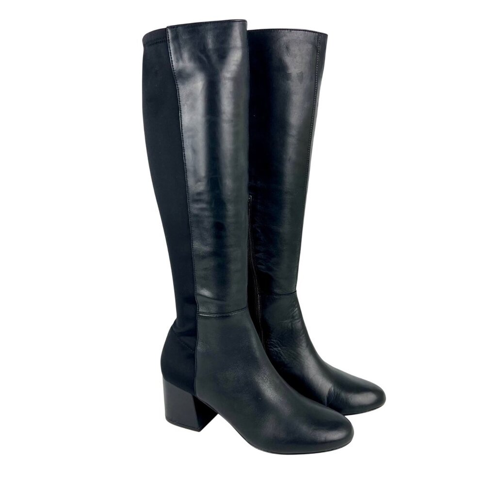 Steve Madden Elegant Black Knee-High Boots